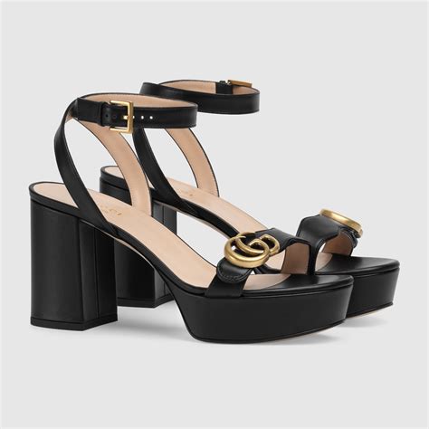 sandalias gucci plataforma|net a porter Gucci sandals.